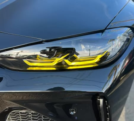 DUAL COLOR DRL-Farbwechsel-Modul passend für BMW M3/M4/4er (G22–G26, G80/G82) Nur LED Scheinwerfer