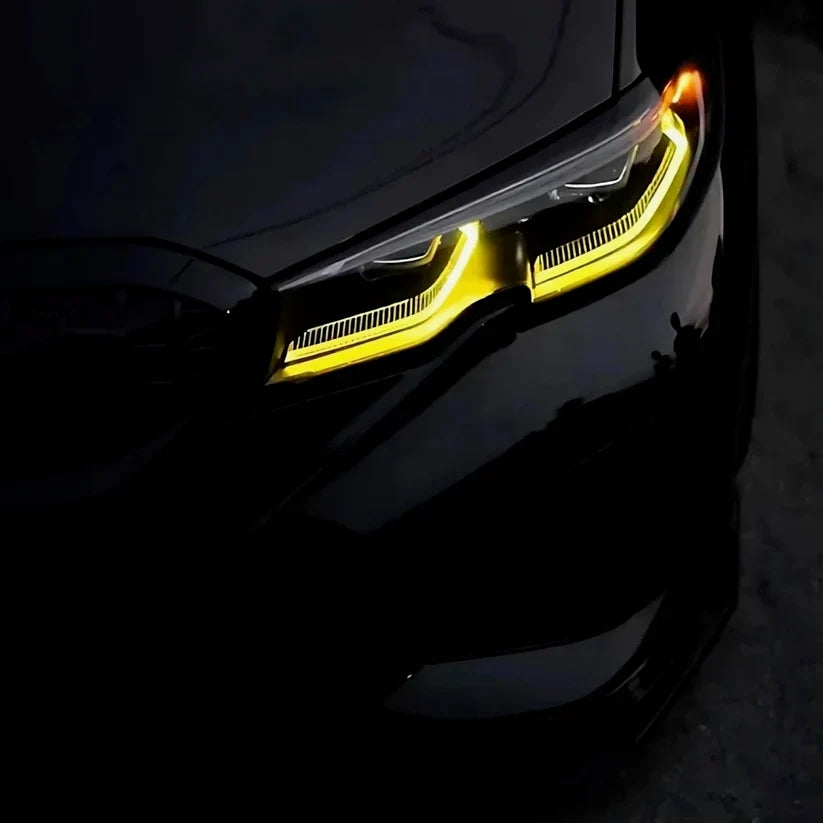 DUAL COLOR DRL-Farbwechsel Modul passend für BMW 3er (G20/G21) Nur Laserlicht